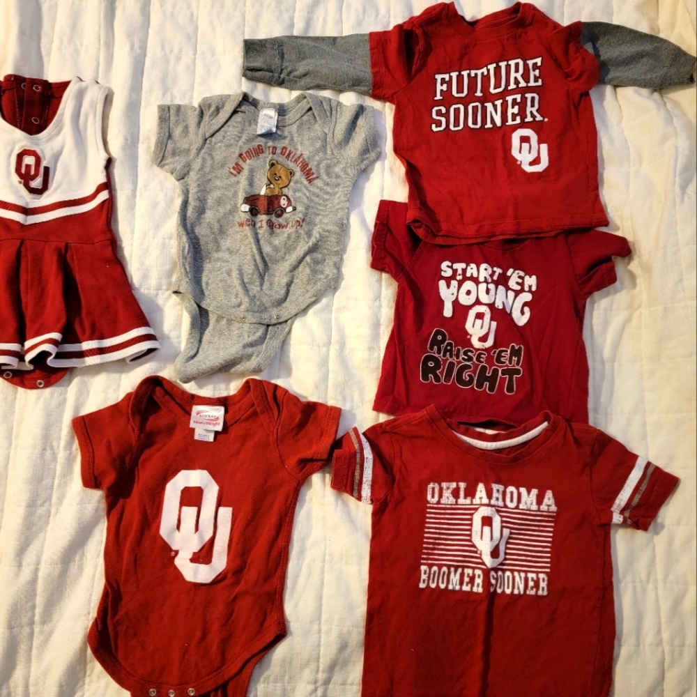 Oklahoma Sooner lot various sizes